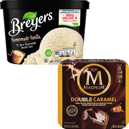 Ben & Jerry's, Breyer's or Talenti